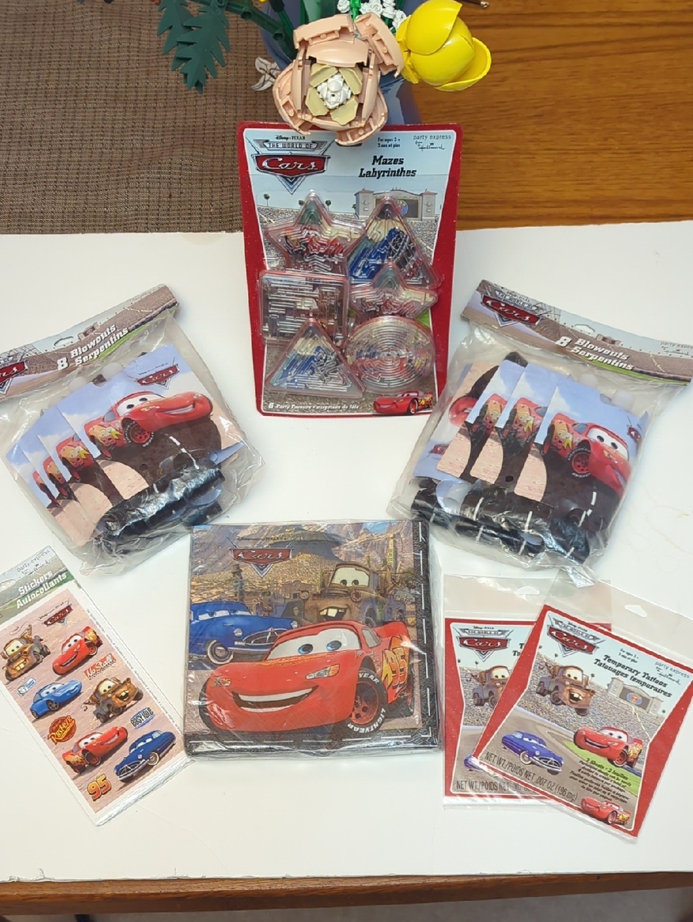 Disney Pixar Cars Party Supplies Set -